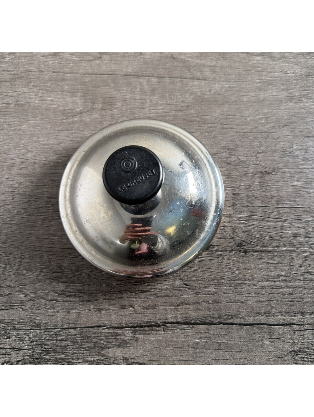Le Creuset Stainless Steel Classic Whistling Kettle Tea Pot Lid